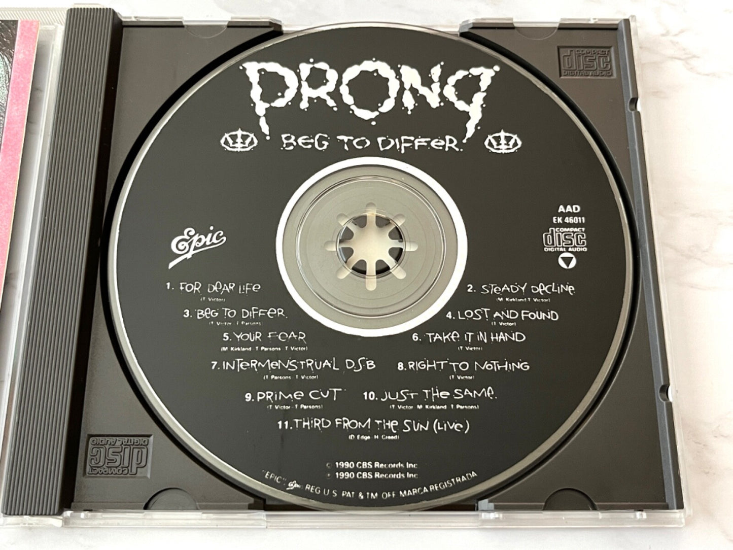 Prong – Beg To Differ (1990) [ORIGINAL USA PRESS]