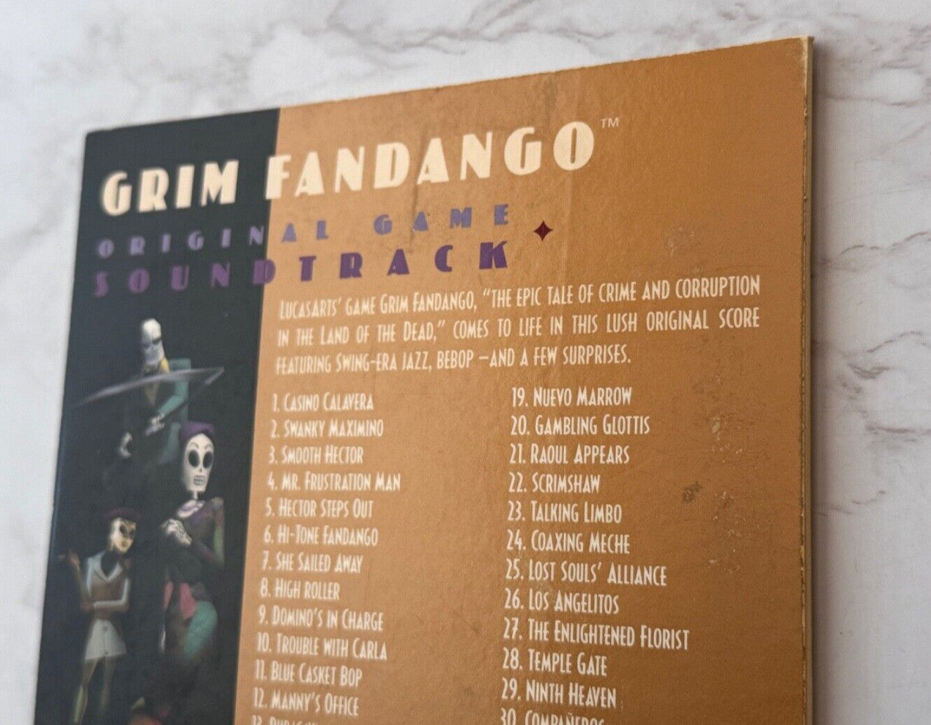 Peter McConnell – Grim Fandango Original Game Soundtrack (1998) [ORIGINAL USA PRESS]