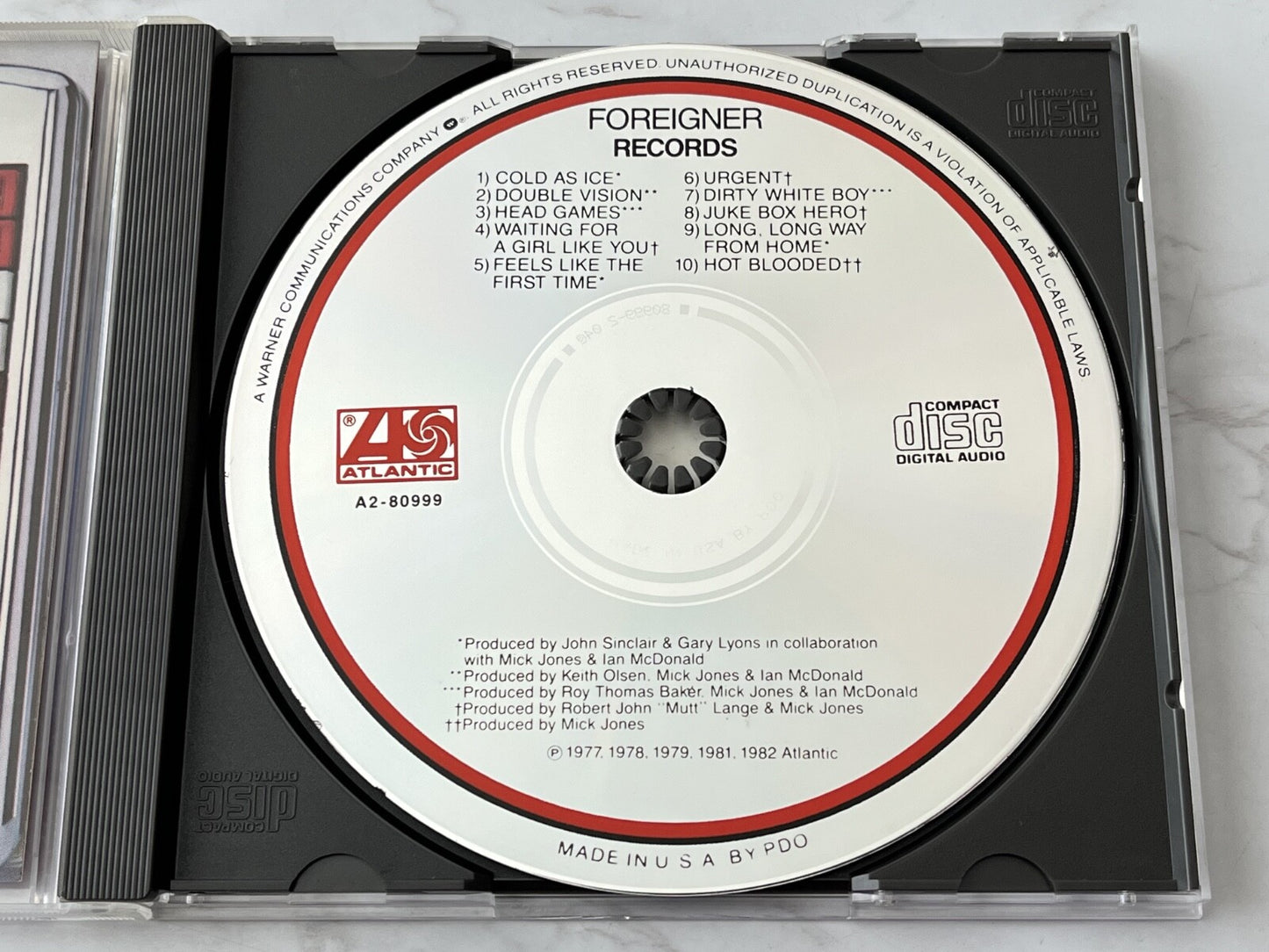 Foreigner – Records [PDO PRESS]