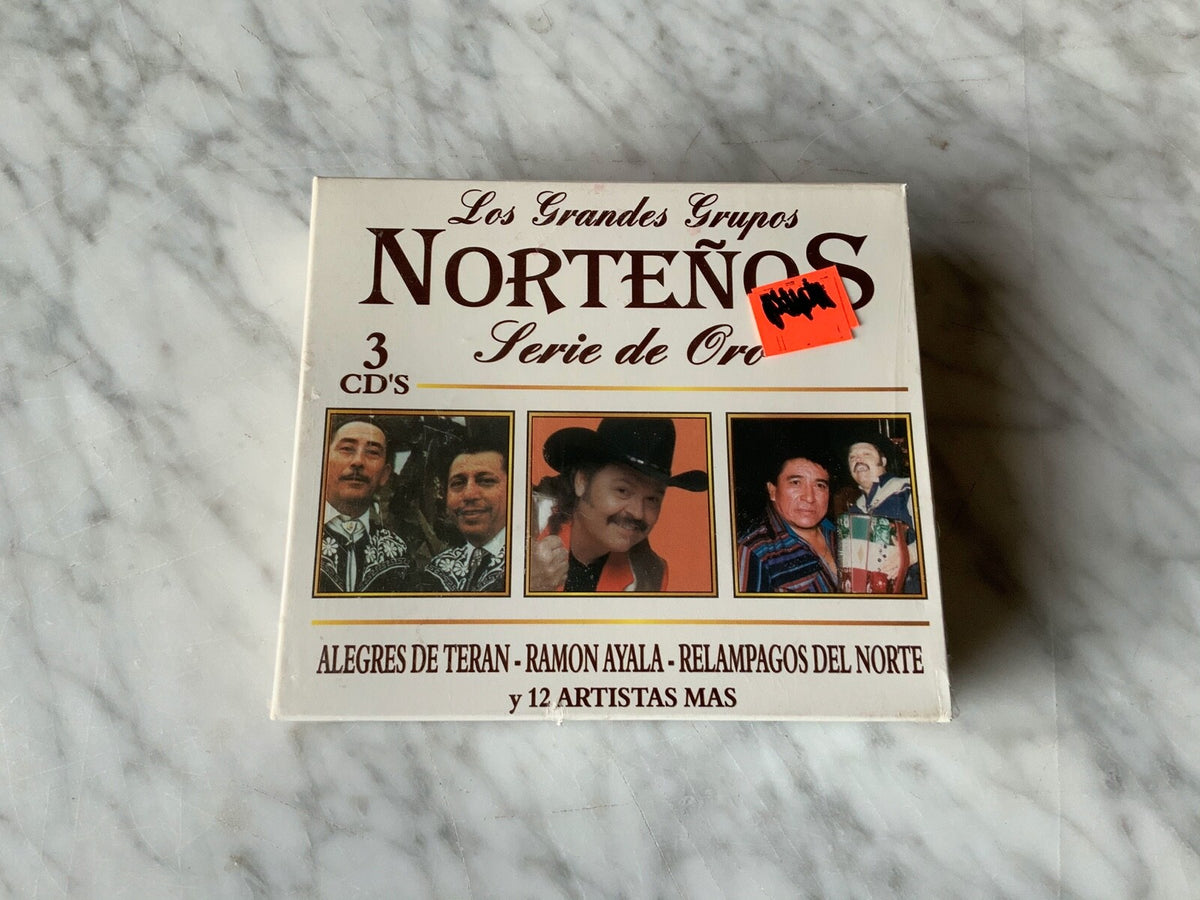 Alegres De Teran, Various, Ramon Ayala – Los Grandes Grupos Norteños Serie De Oro (Box Set) (2004)