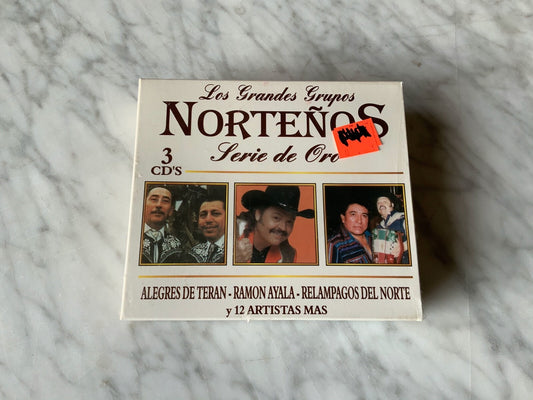 Alegres De Teran, Various, Ramon Ayala – Los Grandes Grupos Norteños Serie De Oro 3 (Box Set) (2004)