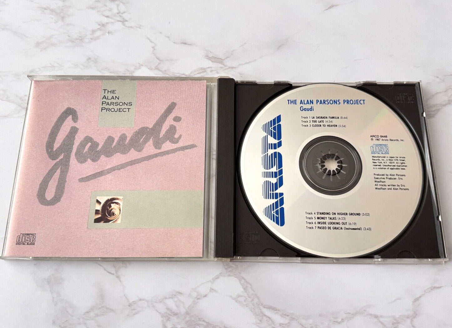 The Alan Parsons Project – Gaudi (1987) [JAPAN TARGET ERA]