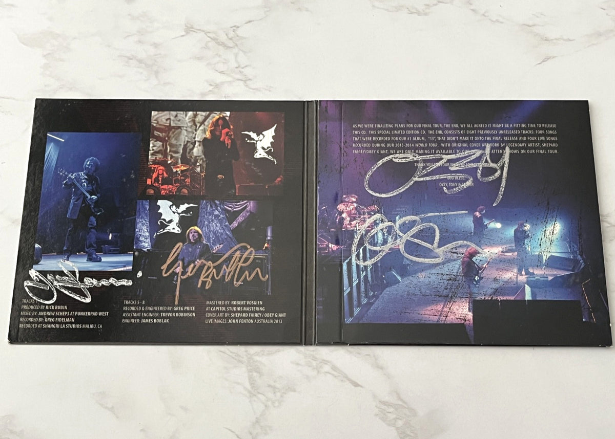 Ozzy Osbourne – Black Sabbath The End (Signed, Numbered, Digipak) (2016)