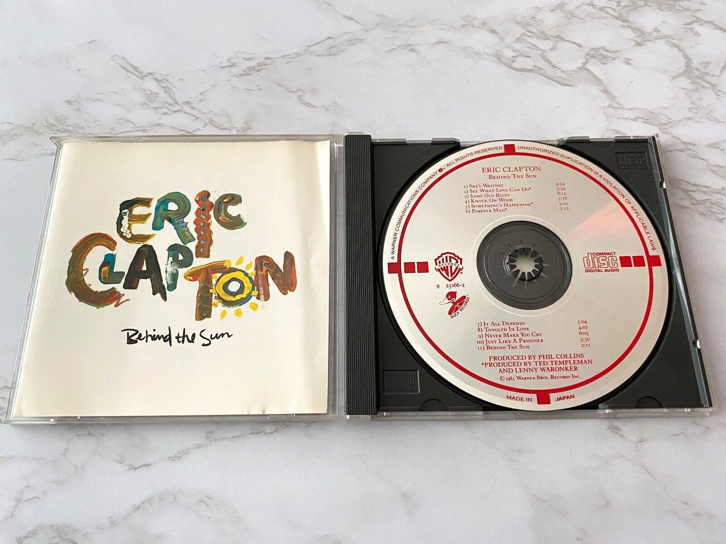 Eric Clapton – Behind The Sun [JAPAN TARGET]