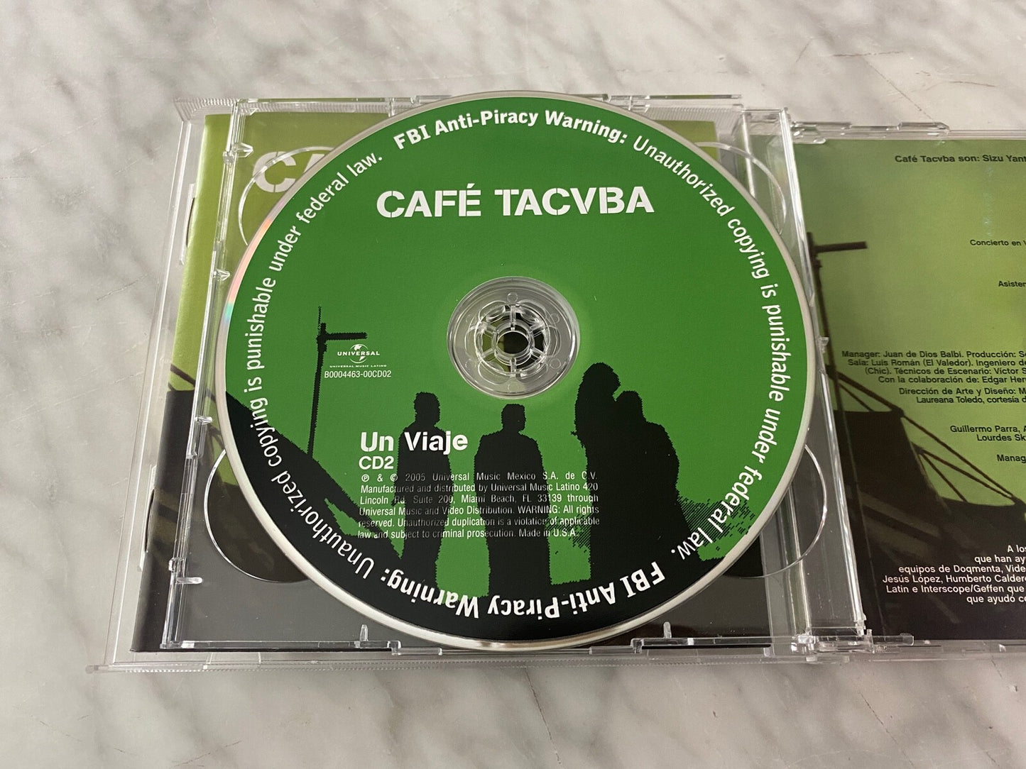 Cafe Tacuba – Un Viaje (2005) [ORIGINAL USA PRESS]