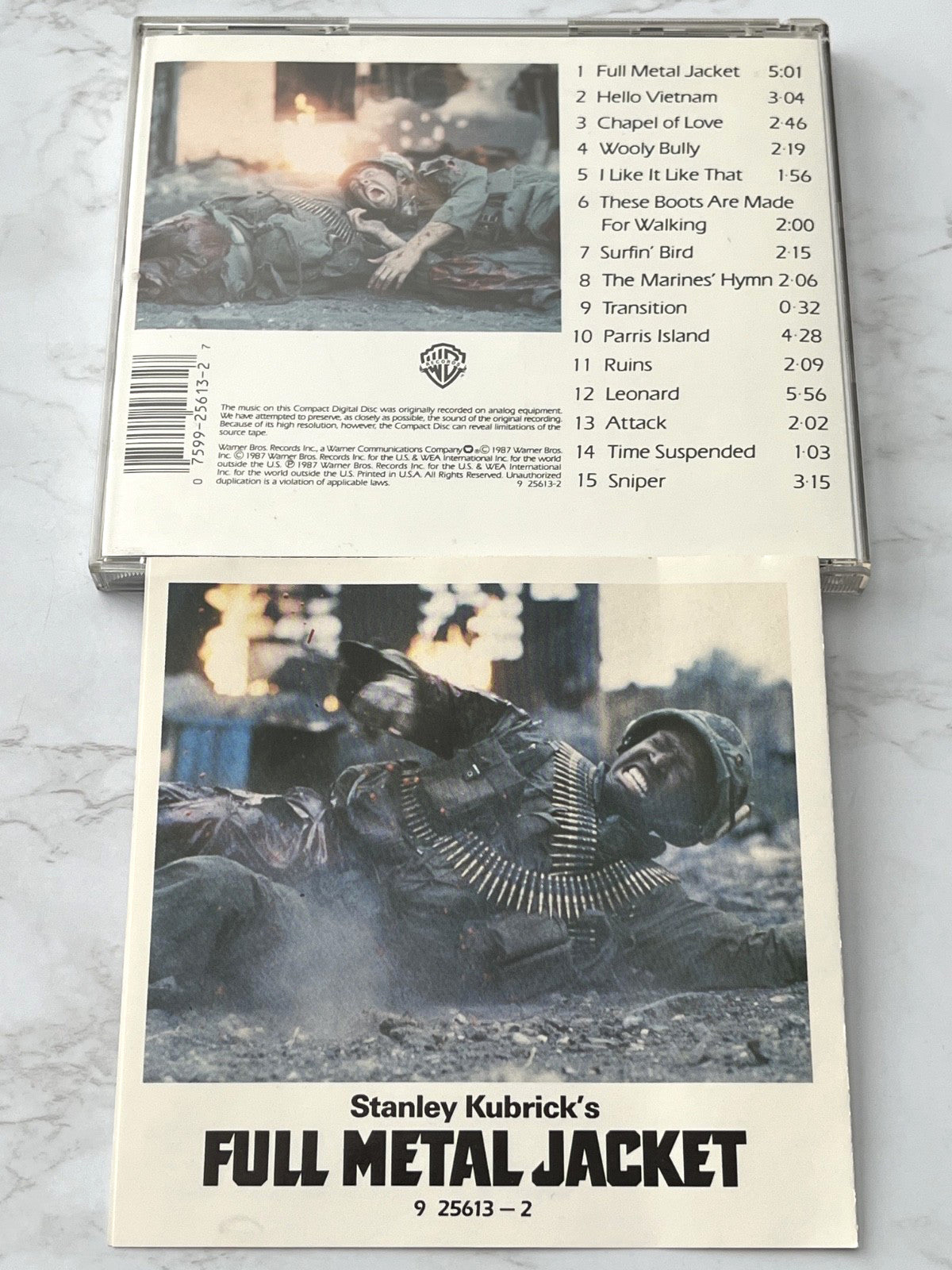 Nancy Sinatra, Various, Abigail Mead – Full Metal Jacket Original Soundtrack (1987) [ORIGINAL USA PRESS]