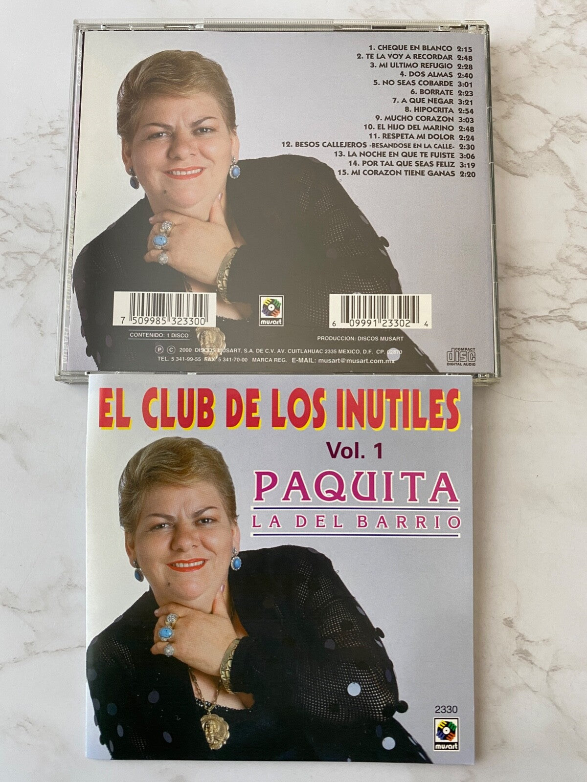 Paquita La Del Barrio – El Club De Los Inutiles Vol. 1 (2000)