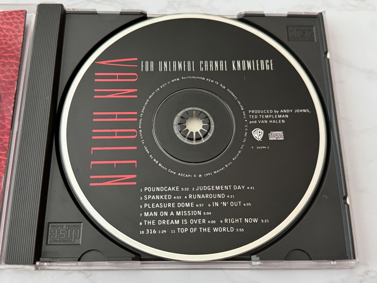 Van Halen – For Unlawful Carnal Knowledge (1991) [ORIGINAL USA PRESS]