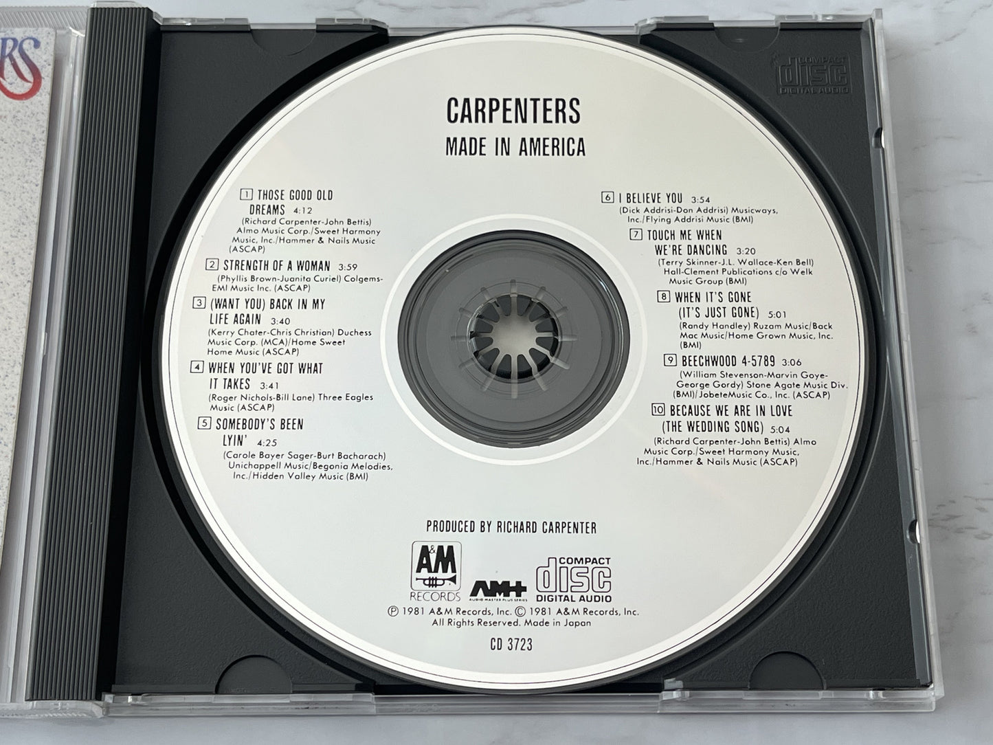 Carpenters – Made In America [JAPAN TARGET ERA]