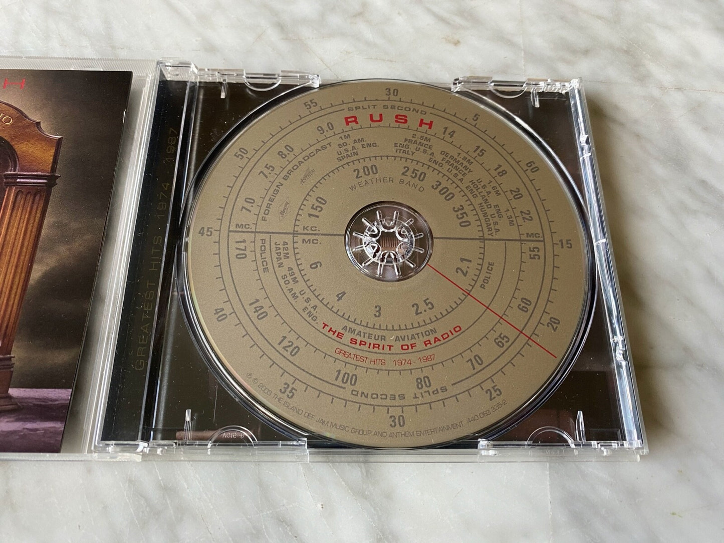 Rush – The Spirit Of Radio Greatest Hits 1974-1987 (2003) [ORIGINAL USA PRESS]