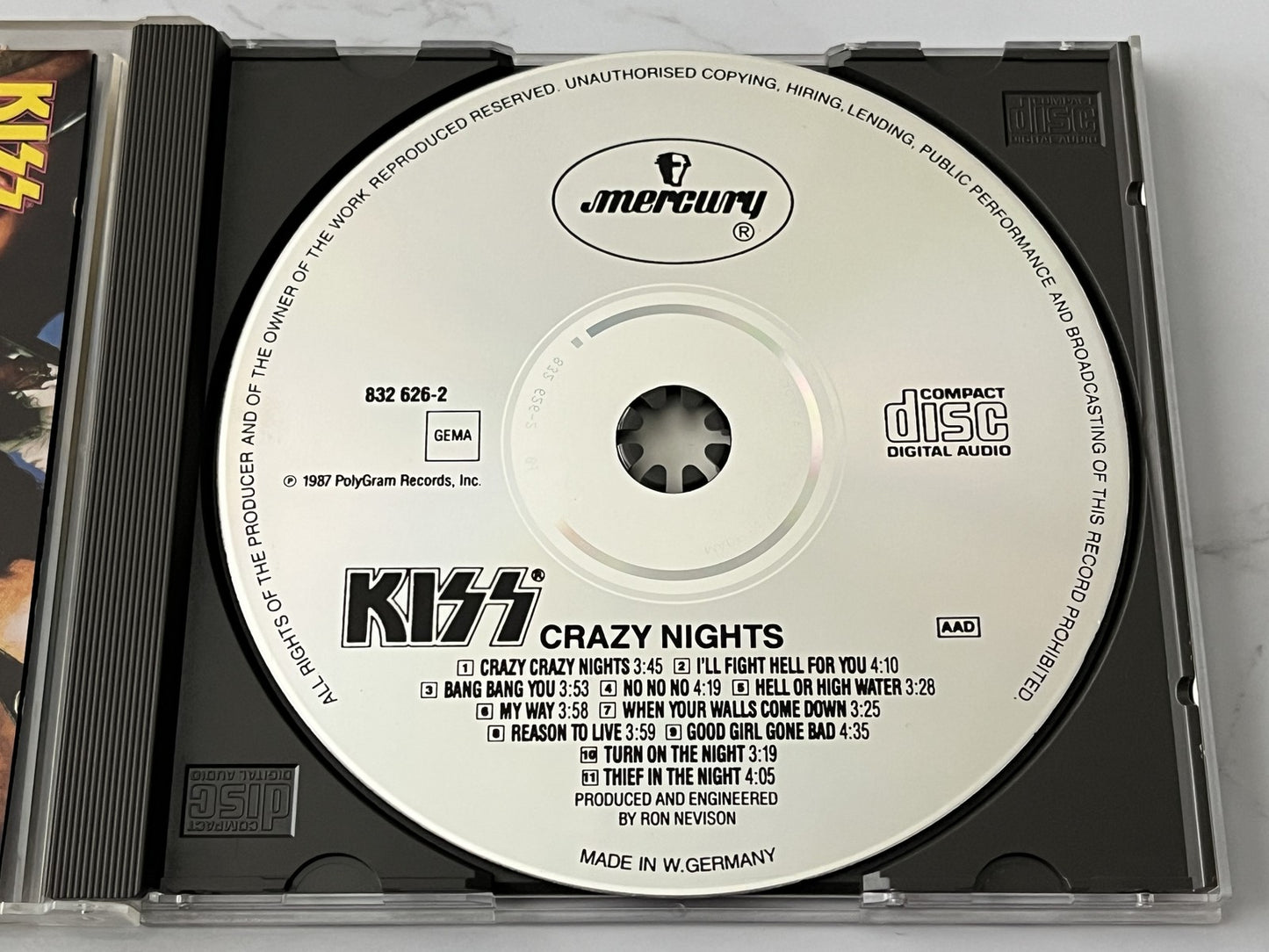 KISS – Crazy Nights (1987) [W GERMANY TARGET ERA]