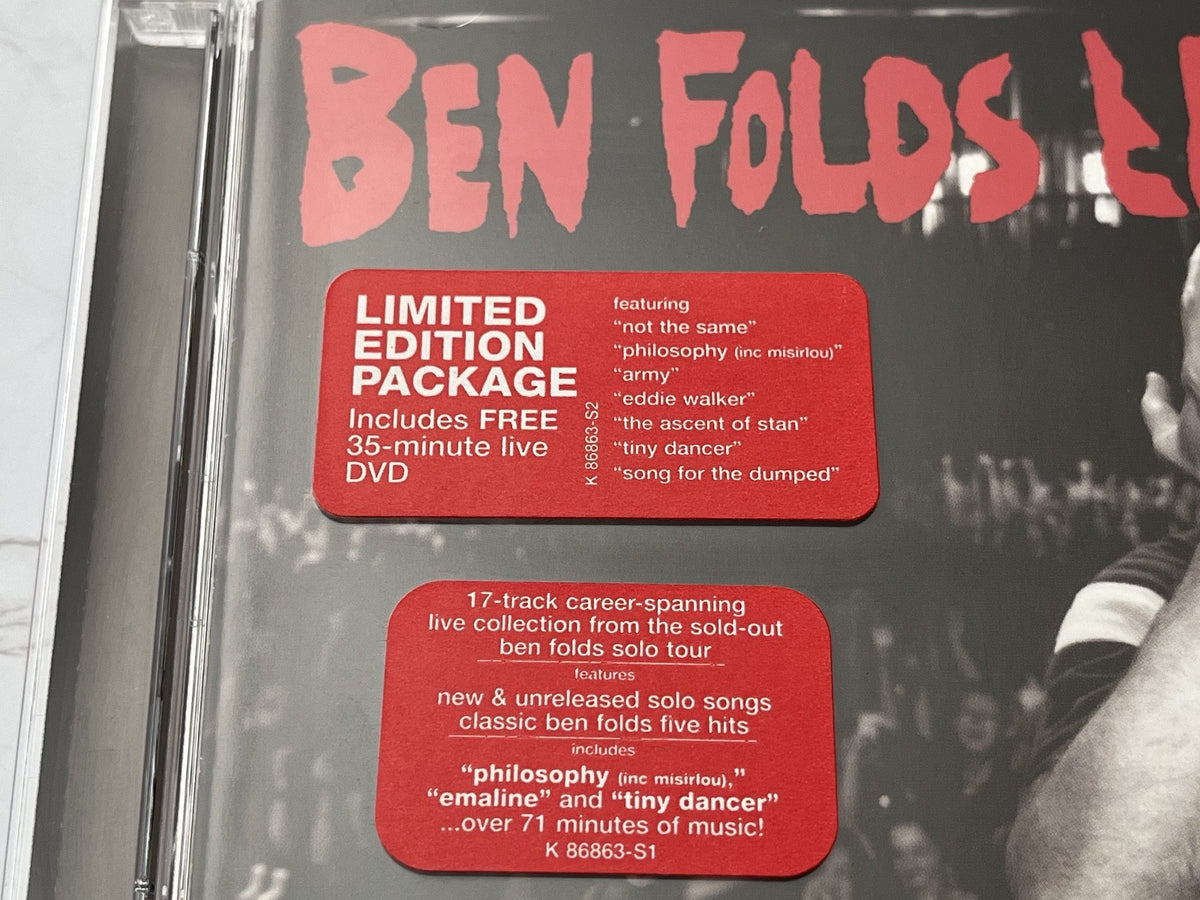 Ben Folds – Live (Numbered, CD/DVD) (2002)