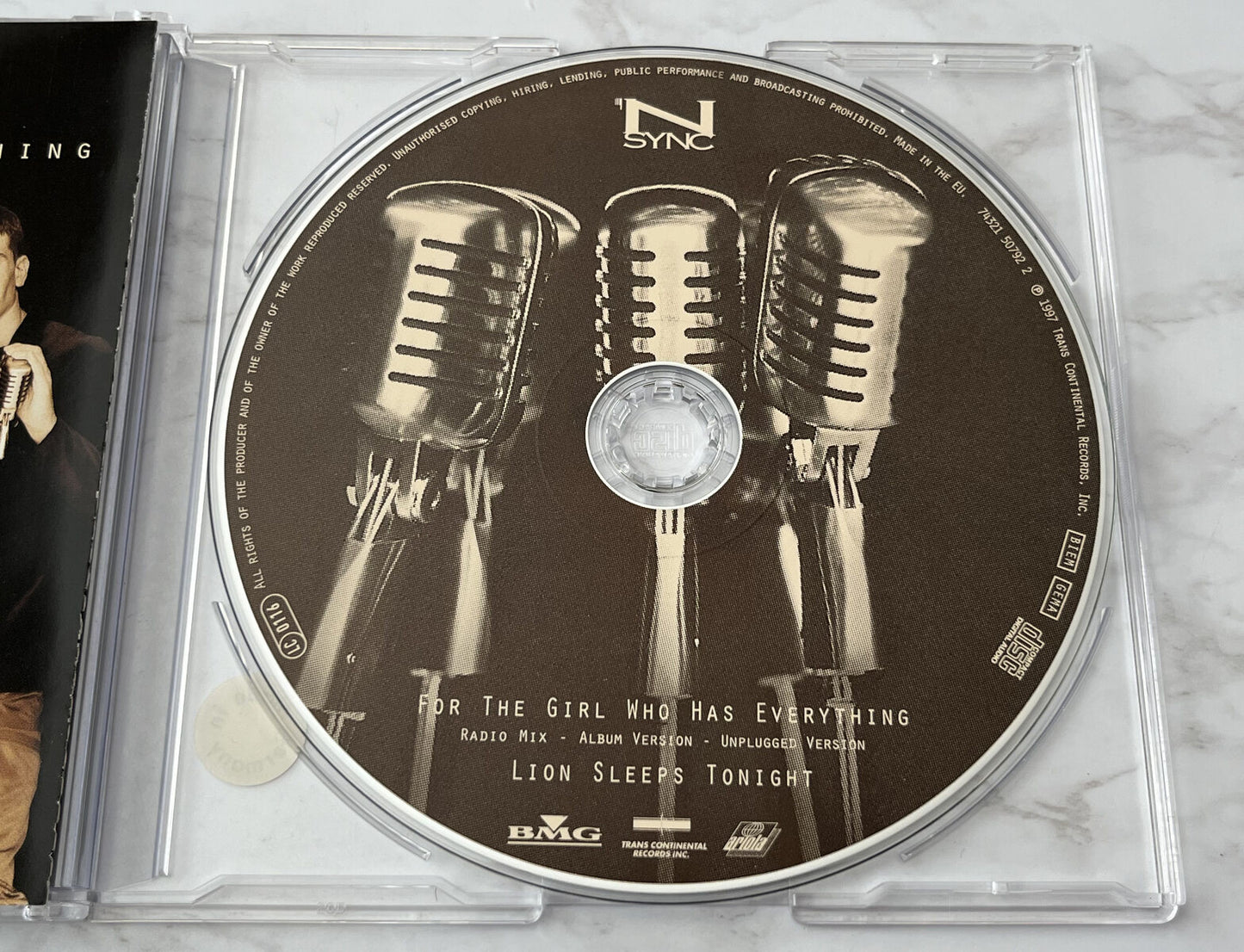 NSYNC – For The Girl Who Has Everything (Maxi Single) (1997) [UK PRESS]