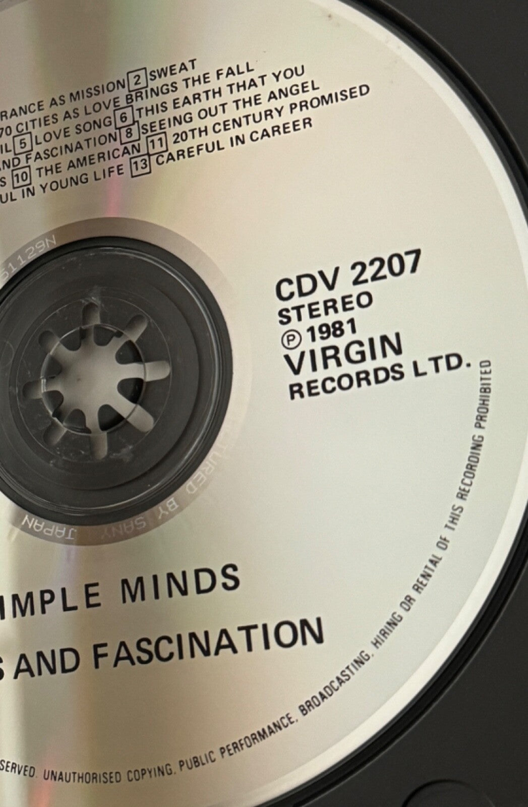 Simple Minds – Sons And Fascination (1985) [JAPAN TARGET ERA]