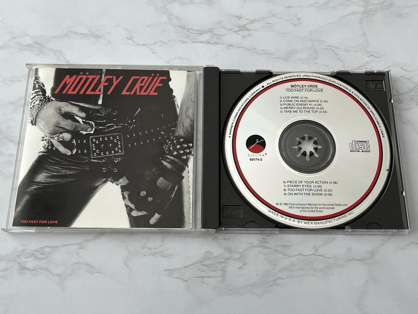 Mötley Crüe – Motley Crue Too Fast For Love (1987) [ORIGINAL USA PRESS]
