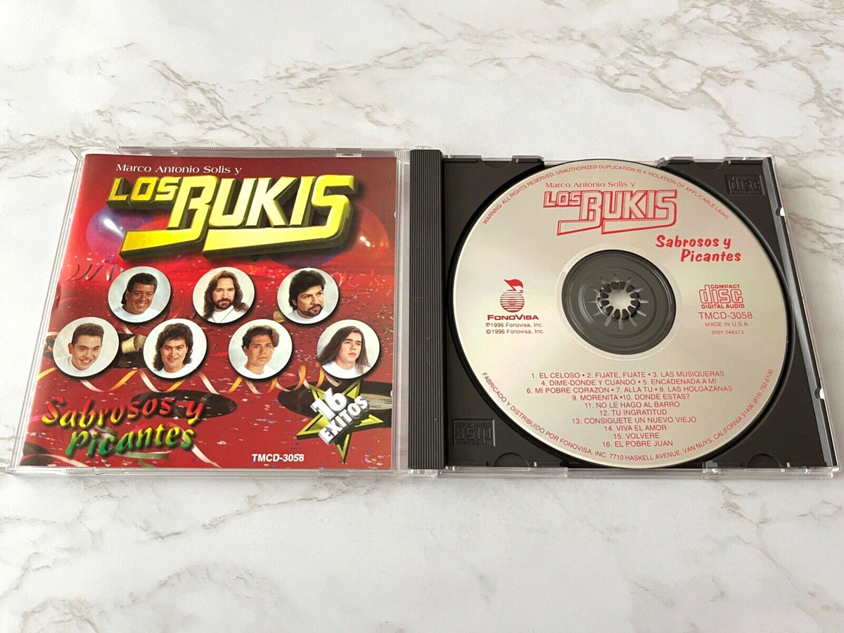 Los Bukis, Marco Antonio Solis – Y Los Bukis Sabrosos Y Picantes (1996)