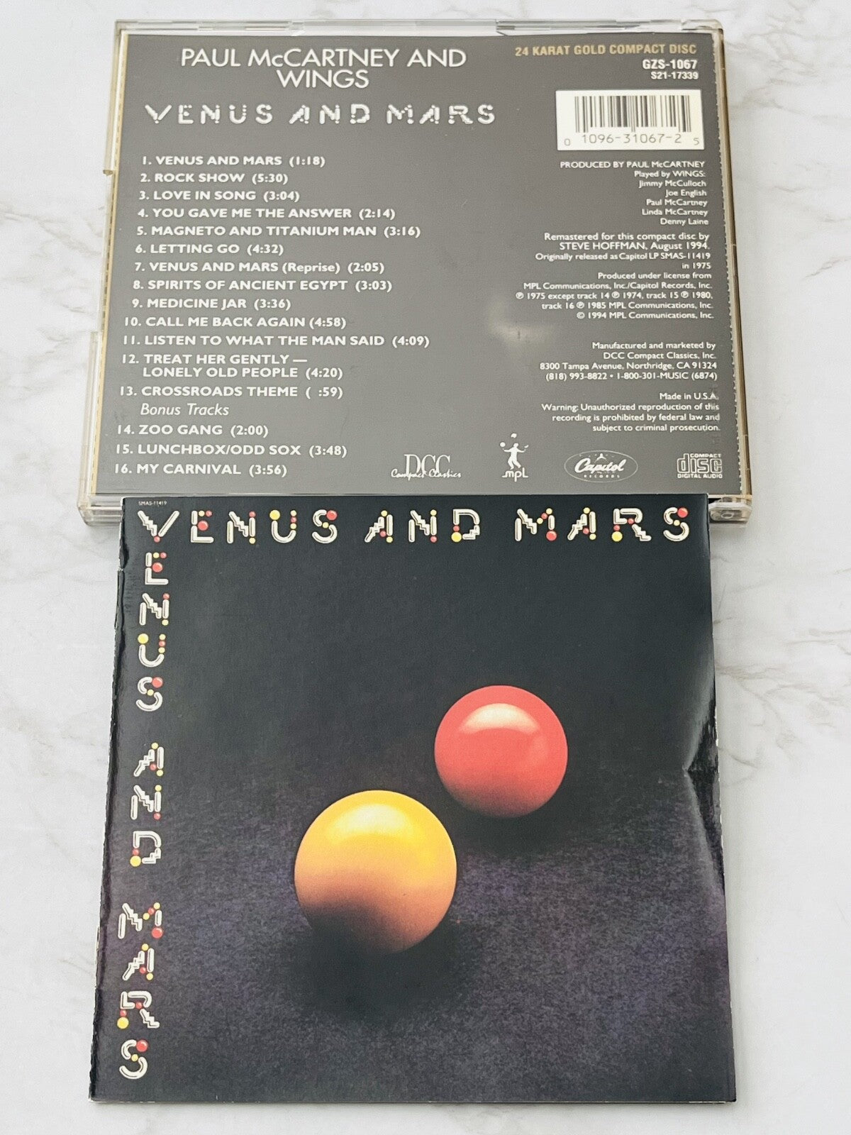 Paul McCartney, Wings – Venus And Mars (MFSL, 24KT Gold, DCC Gold) (1994)