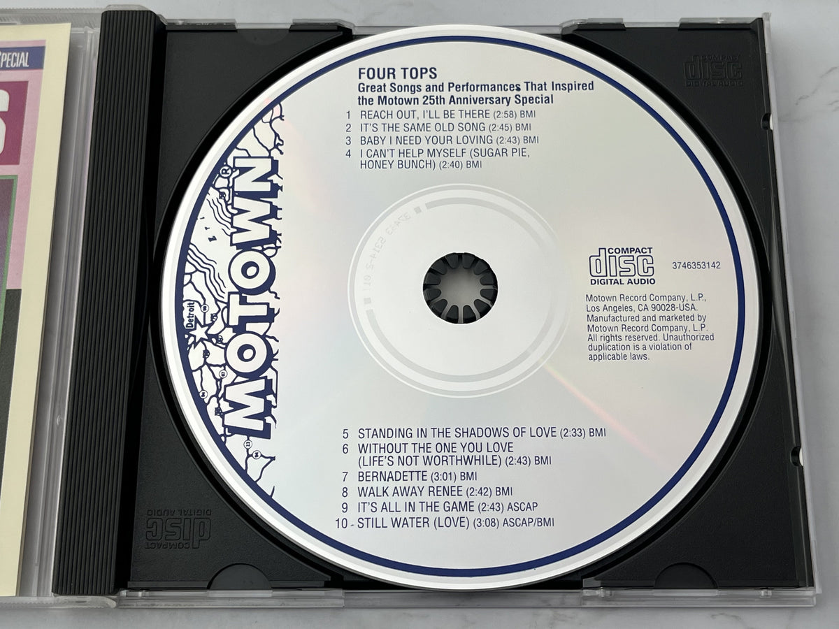 Four Tops – Great Songs and Performances (1983) [USA SILVER DISC]
