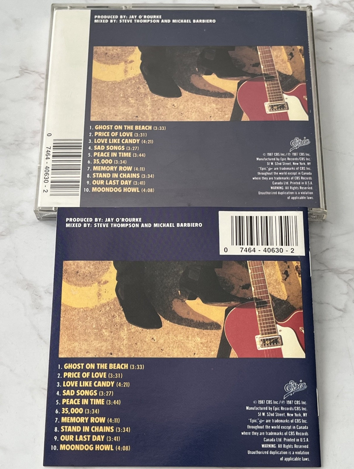 Insiders – Ghost On The Beach (1987) [DADC PRESS]