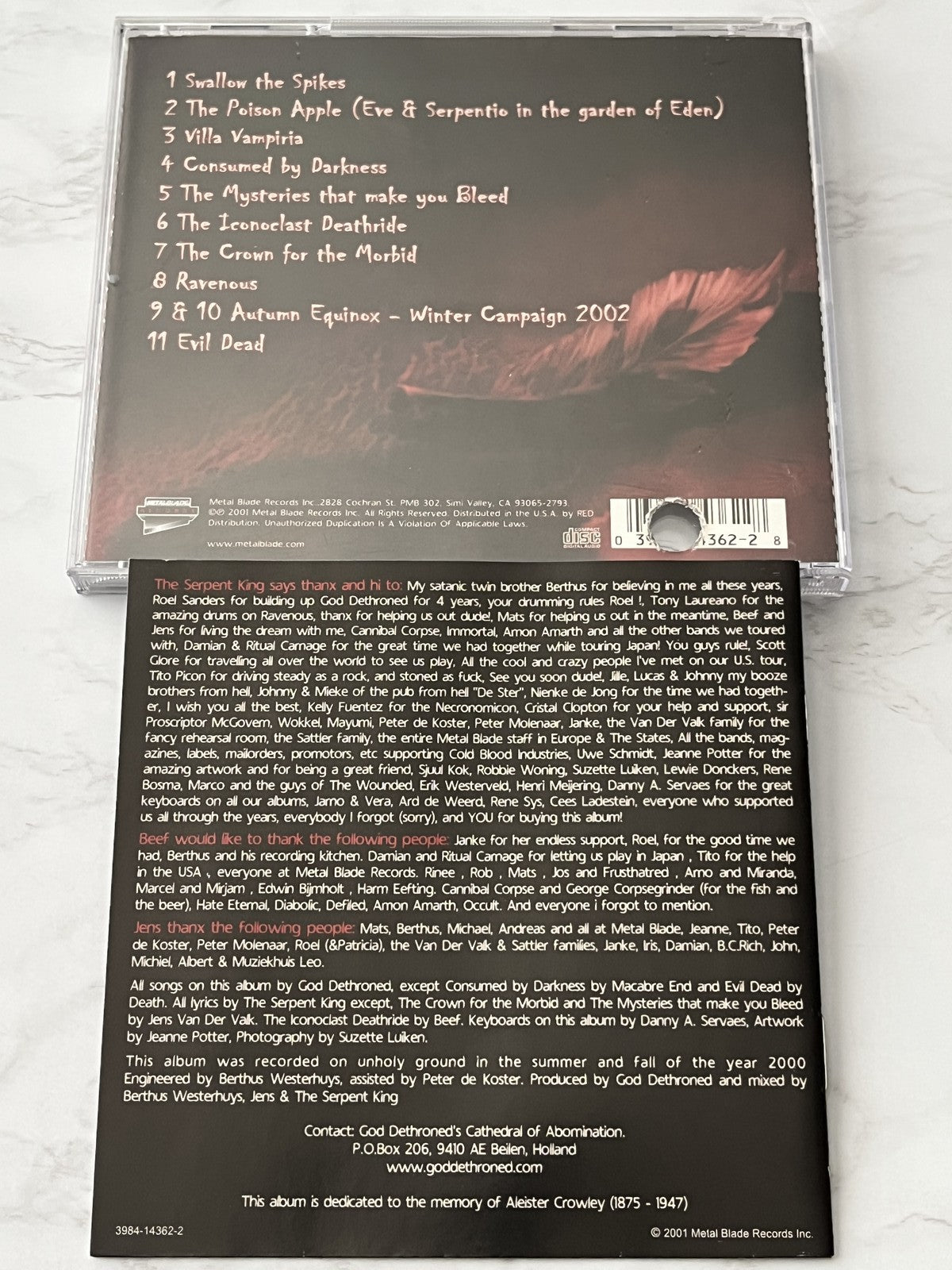 God Dethroned – Ravenous (Promo) (2001)