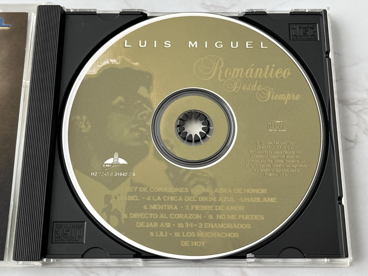 Luis Miguel – Romantico Desde Siempre (1994) [ORIGINAL USA PRESS]