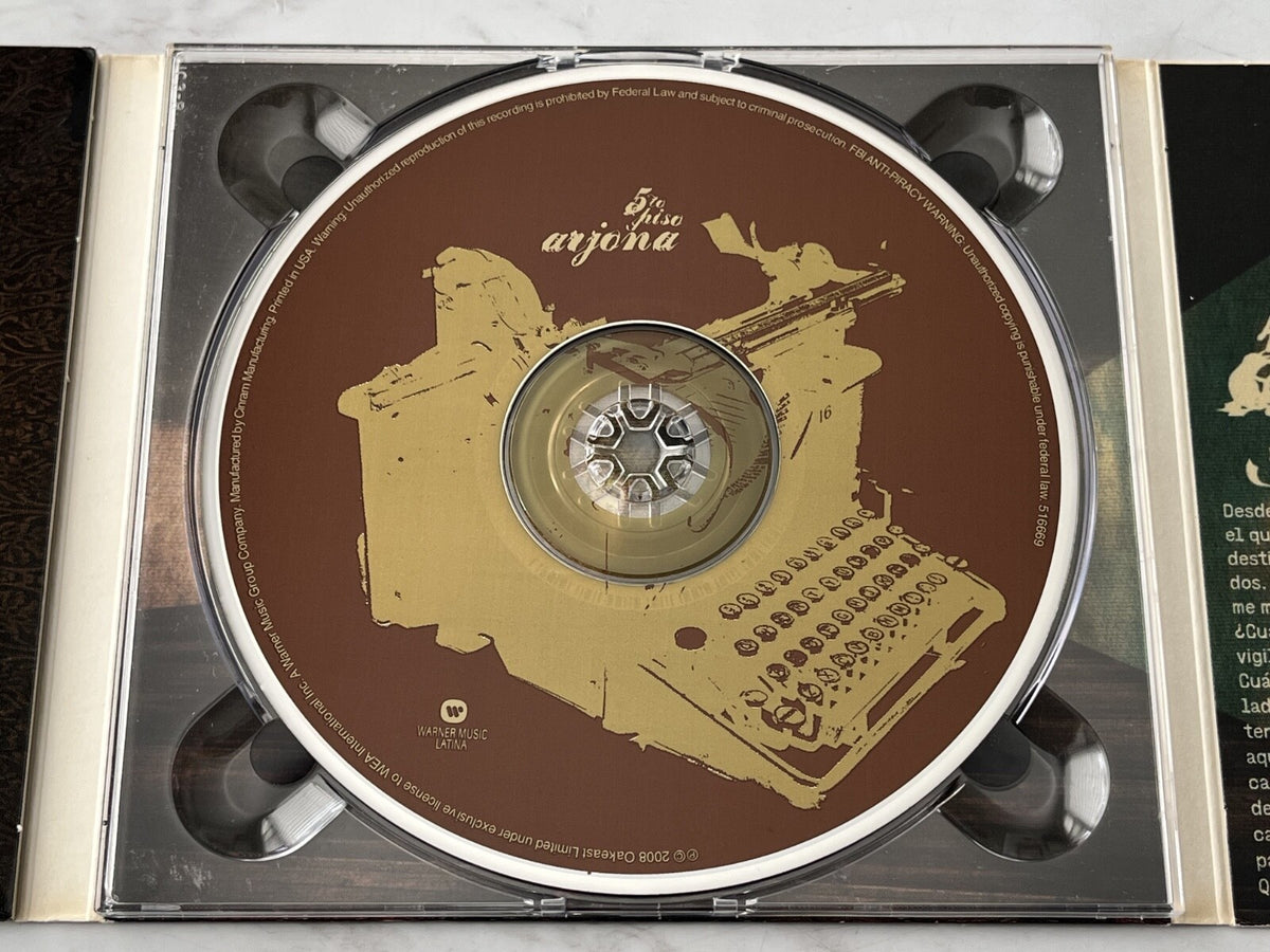 Ricardo Arjona – 5to Piso (Digipak) (2008)