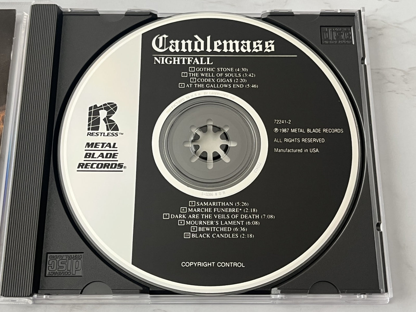 Candlemass – Nightfall (1988) [ORIGINAL USA PRESS]