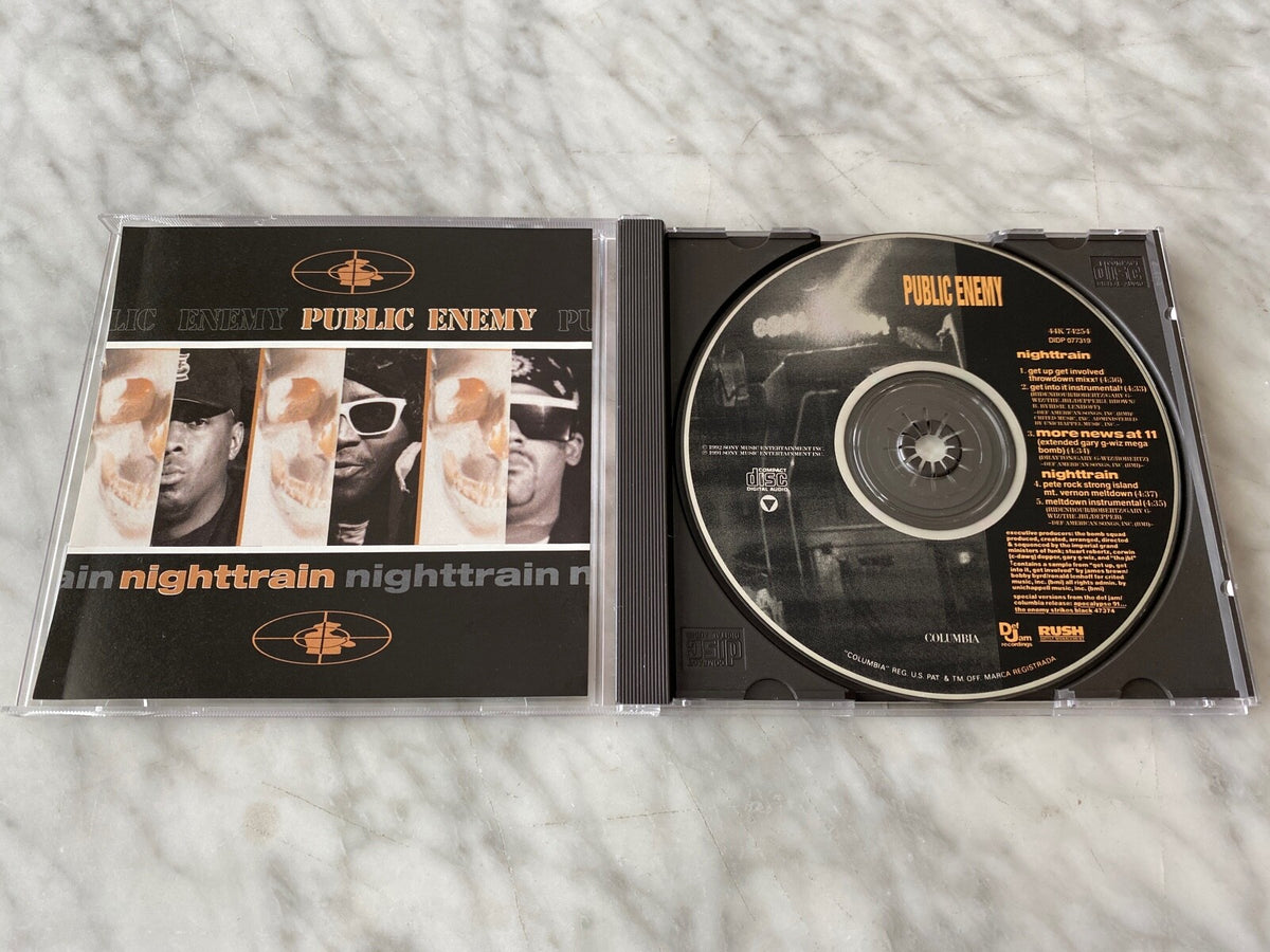 Public Enemy – Nighttrain (Maxi Single) (1992) [ORIGINAL USA PRESS]