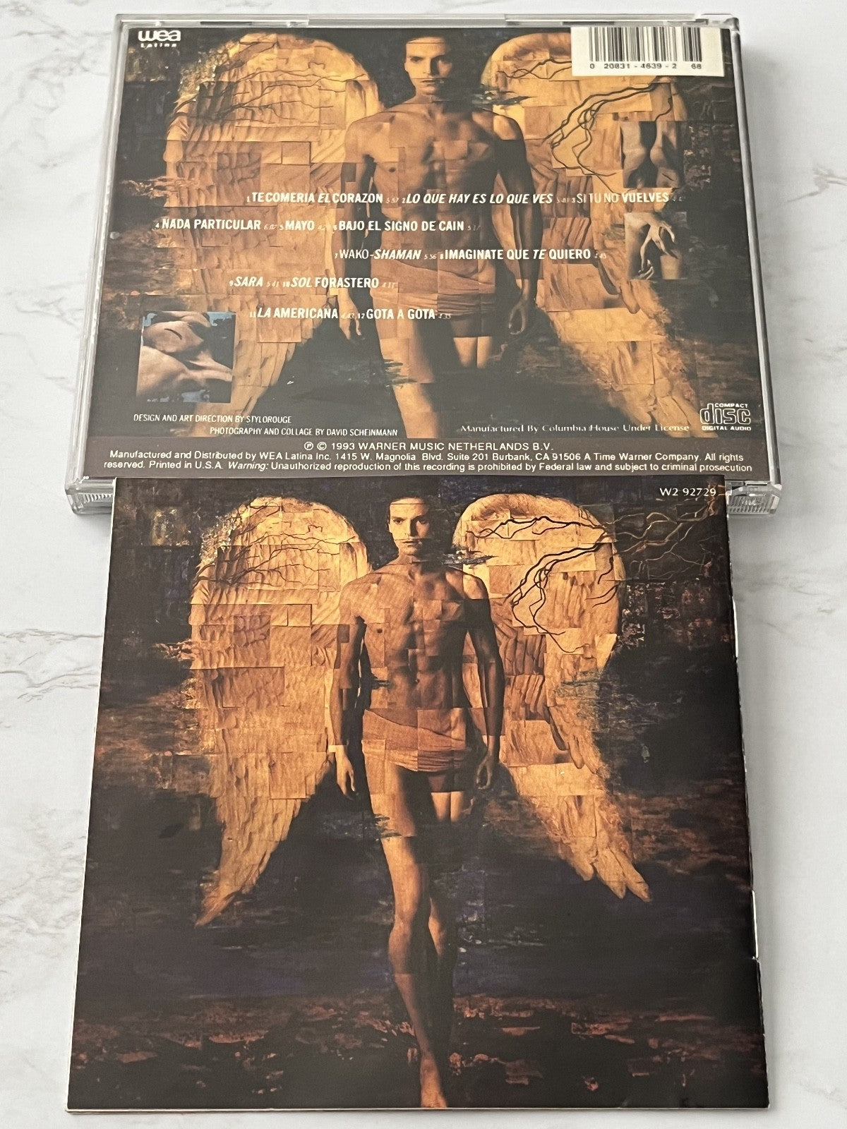 Miguel Bose – Bajo El Siglo De Cain (1993) [ORIGINAL USA PRESS]