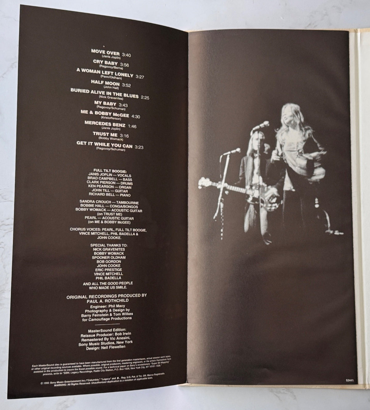 Janis Joplin – Pearl (24KT Gold, Numbered) (1993)