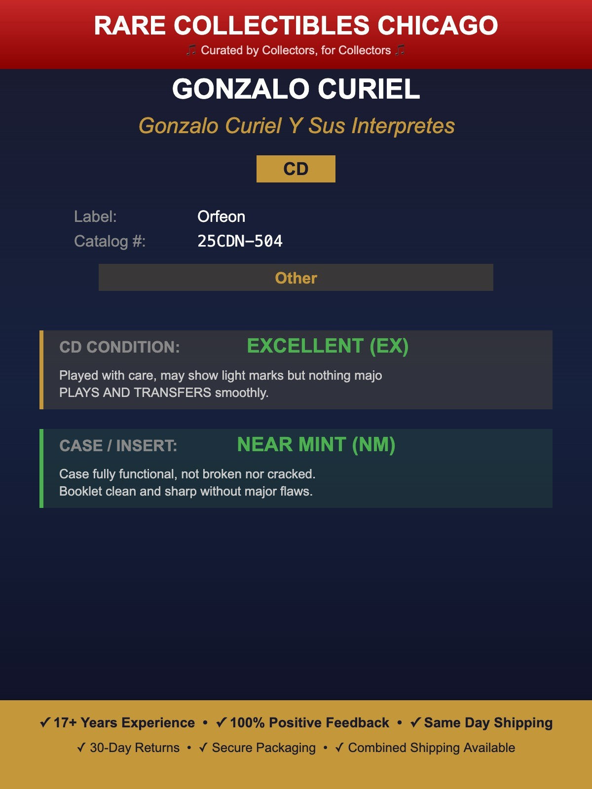 Gonzalo Curiel – Y Sus Interpretes