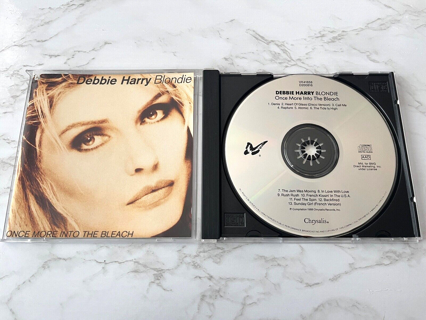 Blondie, Debbie Harry – Blondie Once More Into The Bleach (1989) [ORIGINAL USA PRESS]