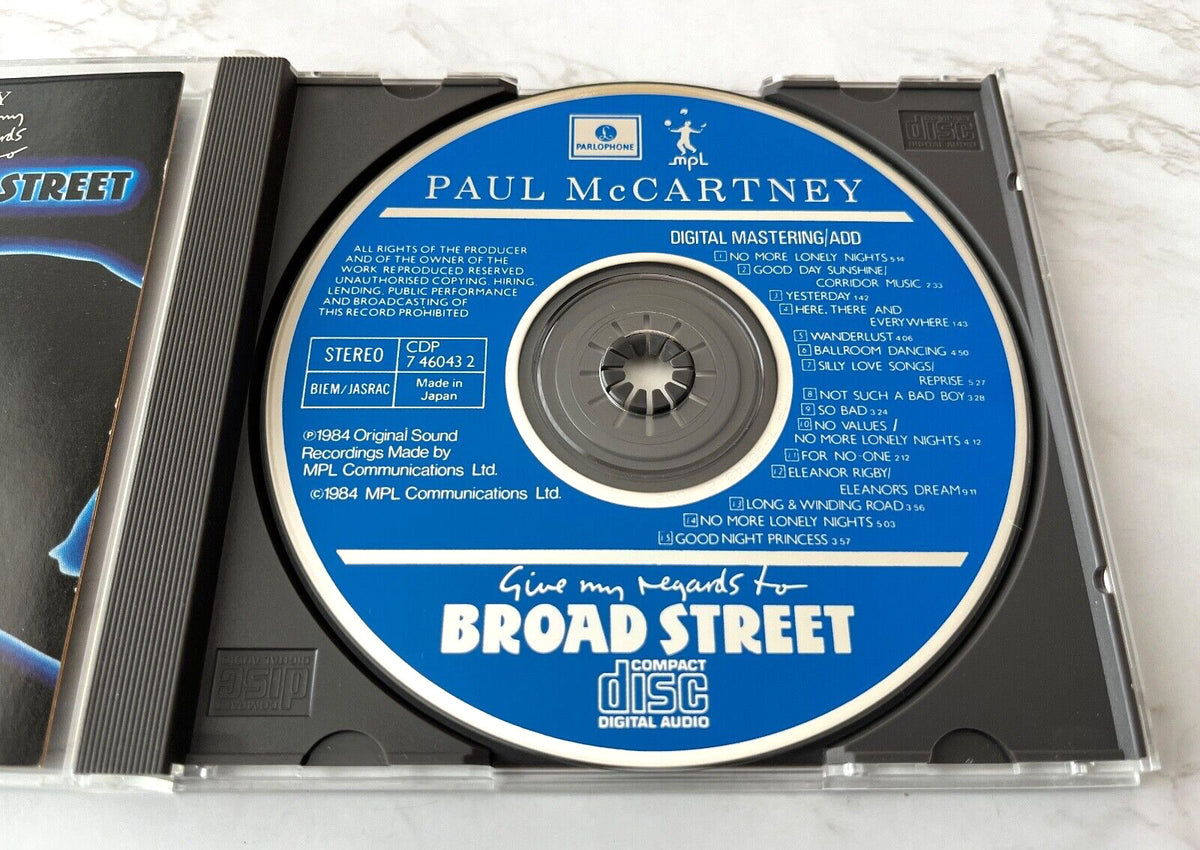 Paul McCartney – Give My Regards To Broad Street (1984) [JAPAN TARGET ERA]