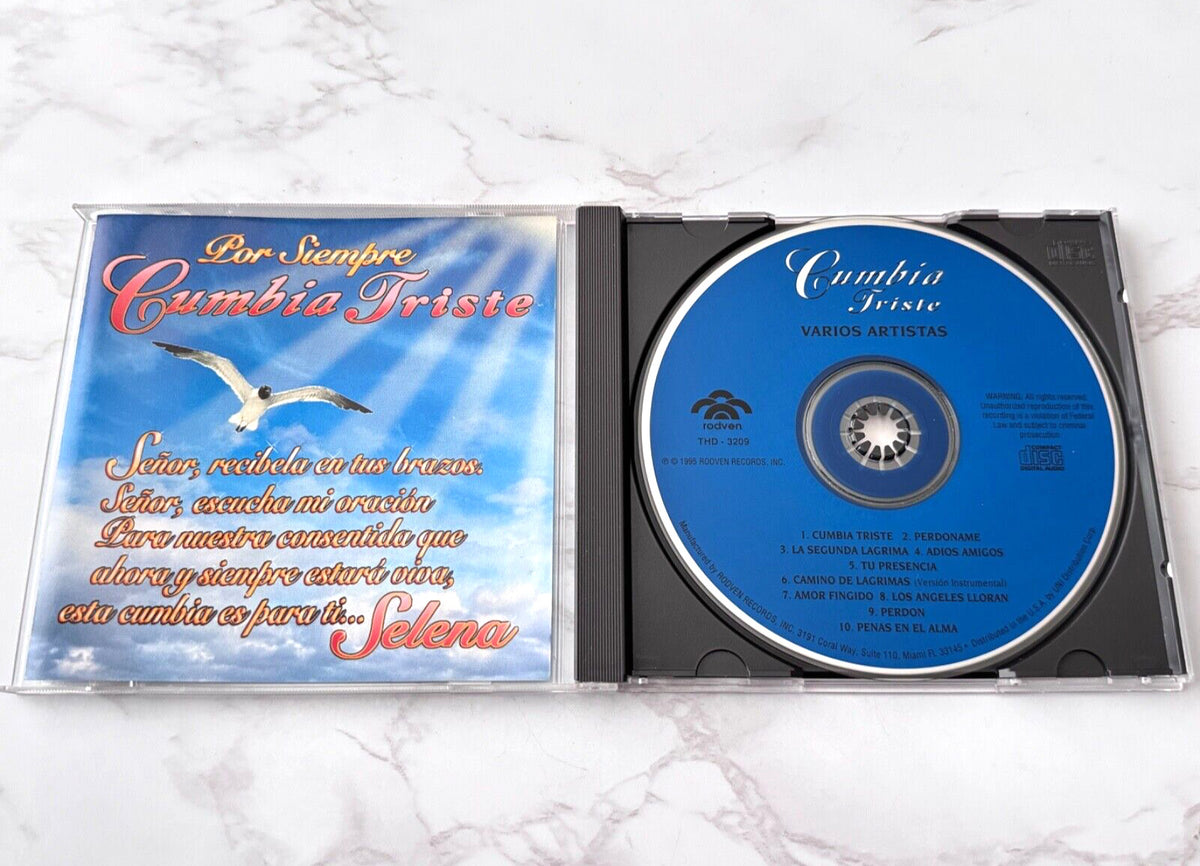 Angelica Maria, Banda MR-7, Los Fugitivos, Tejano Breed – Cumbia Triste Varios Artistas (1995) [ORIGINAL USA PRESS]