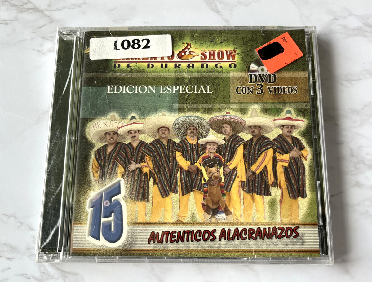 Banda Lamento Show De Durango – 15 Autenticos Alacranazos (CD/DVD) (2004)