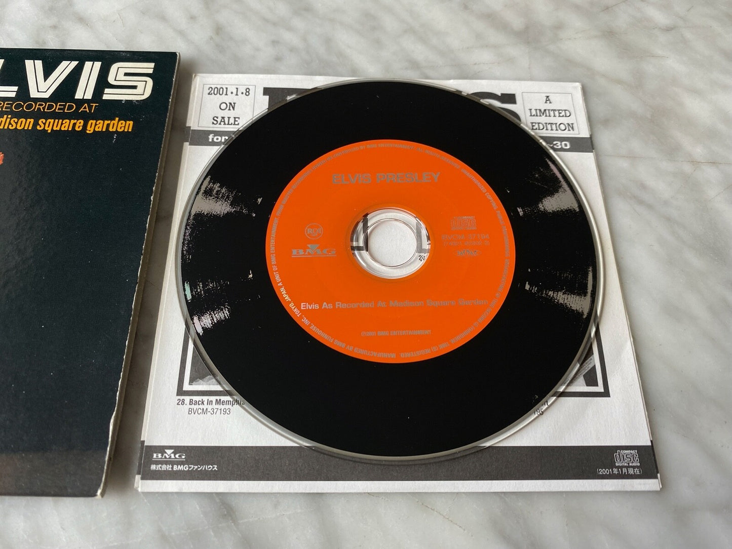 Elvis Presley – As Recorded At Madison Square Garden (OBI) (2001)