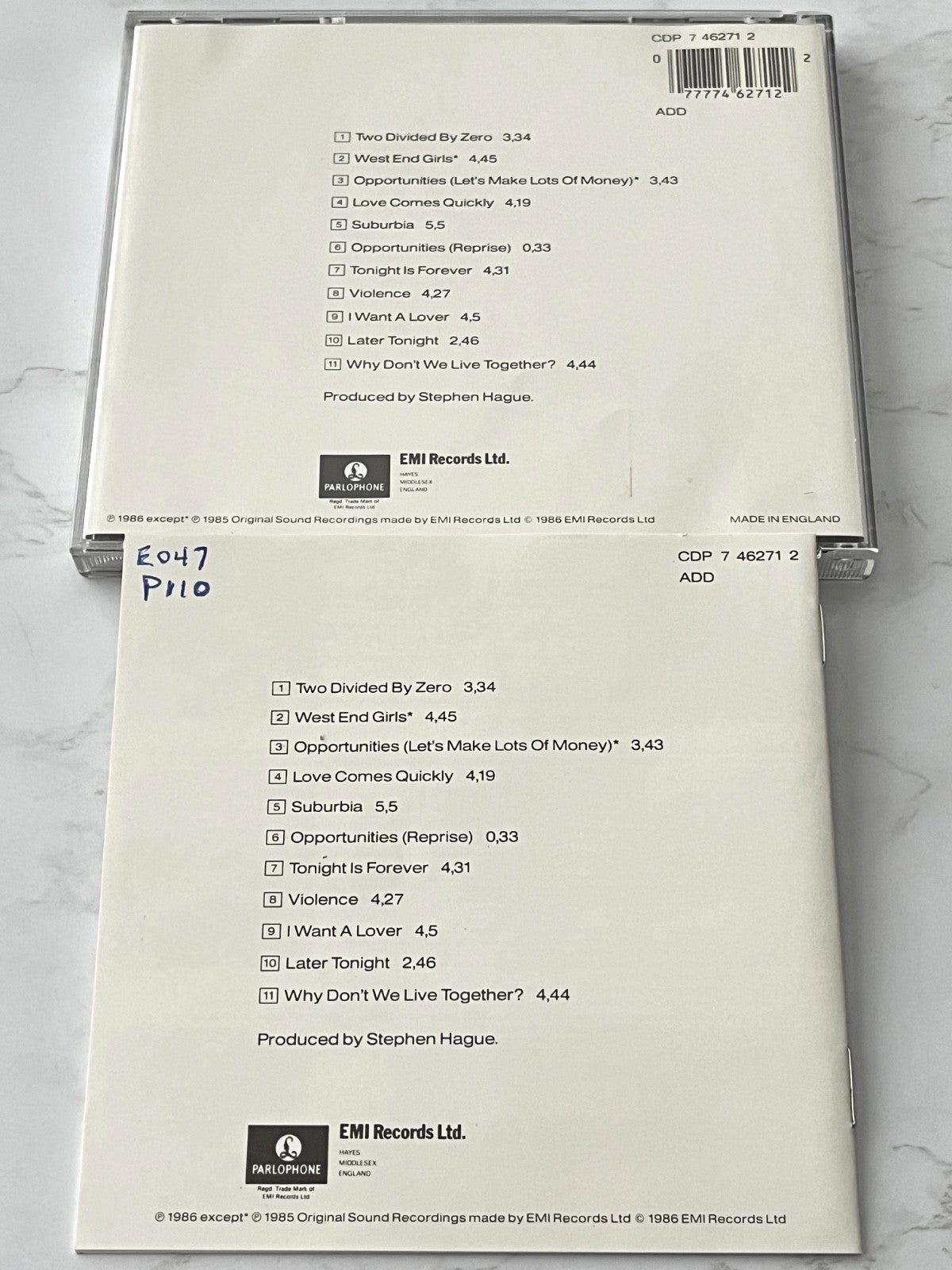 Pet Shop Boys – Please (1986)