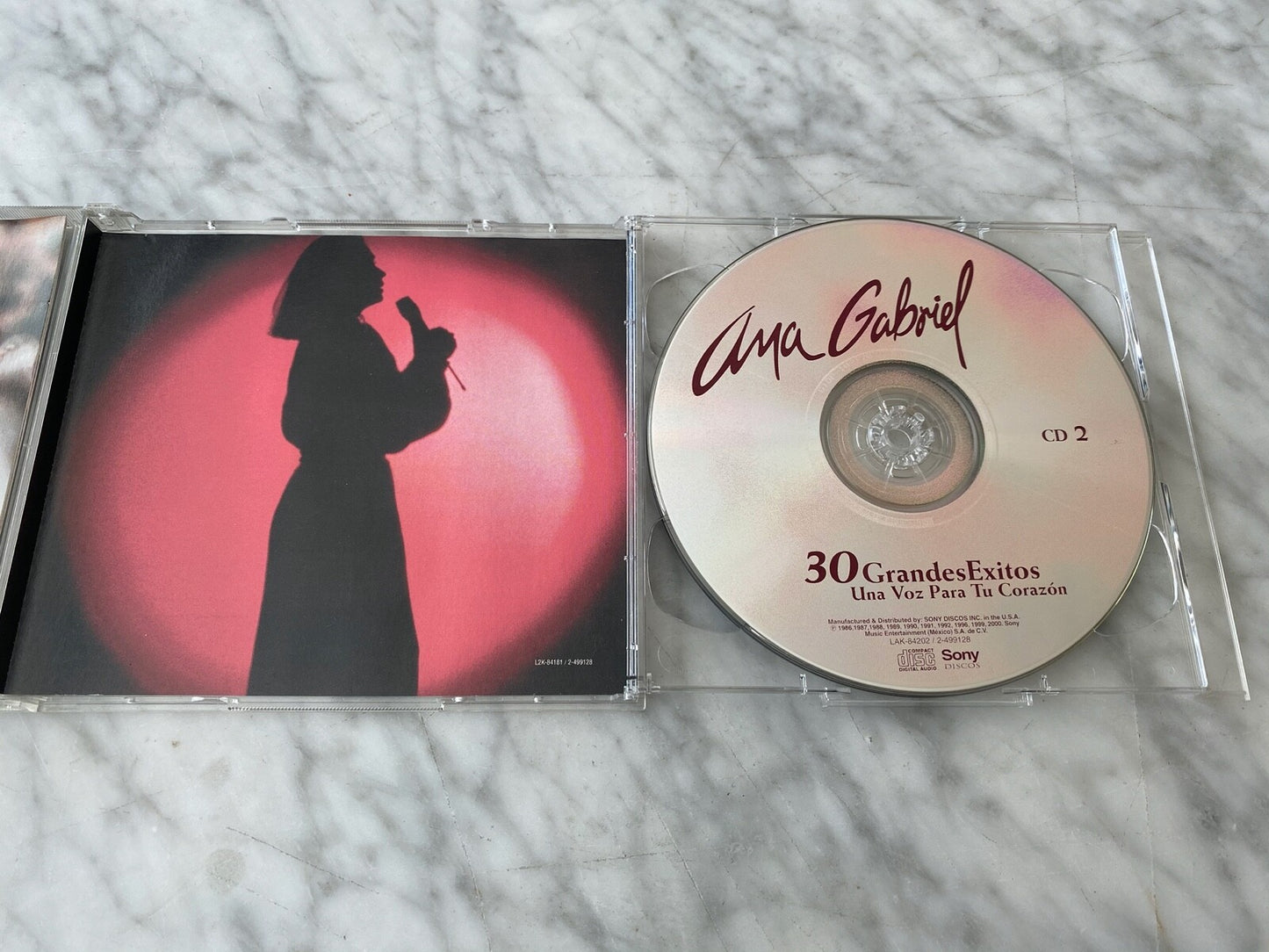 Ana Gabriel – Una Voz Para Tu Corazon 30 Grandes Exitos (2000) [ORIGINAL USA PRESS]
