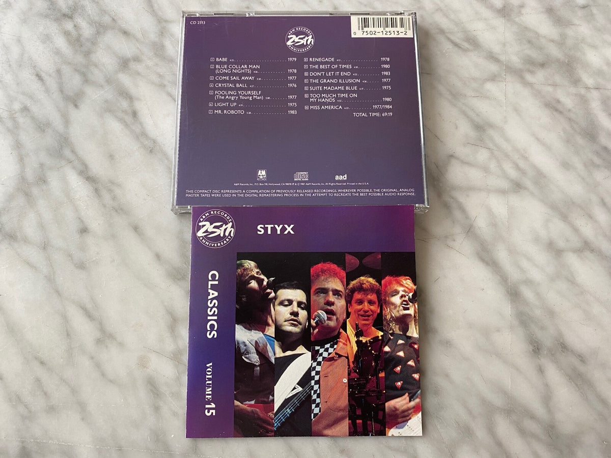Styx – Classics Volume 15 (1987)