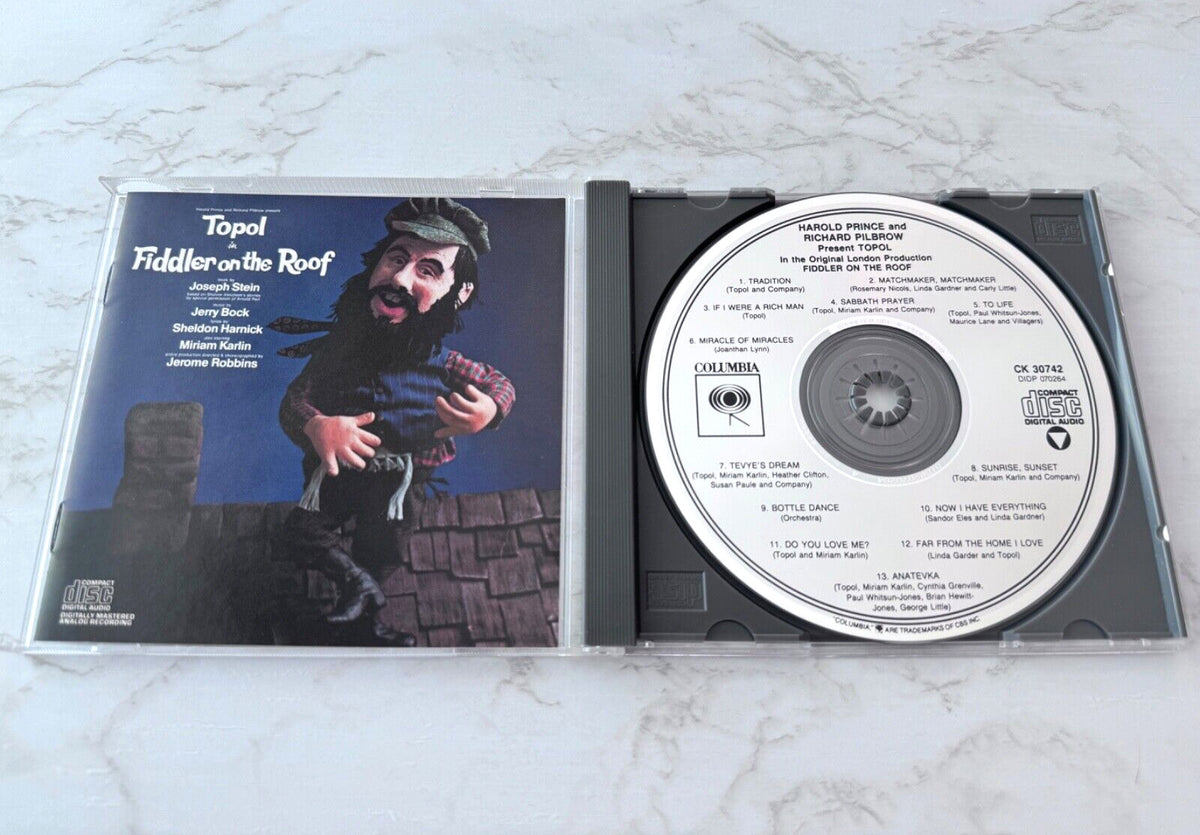 Topol – Fiddler On The Roof London Cast [DADC PRESS]