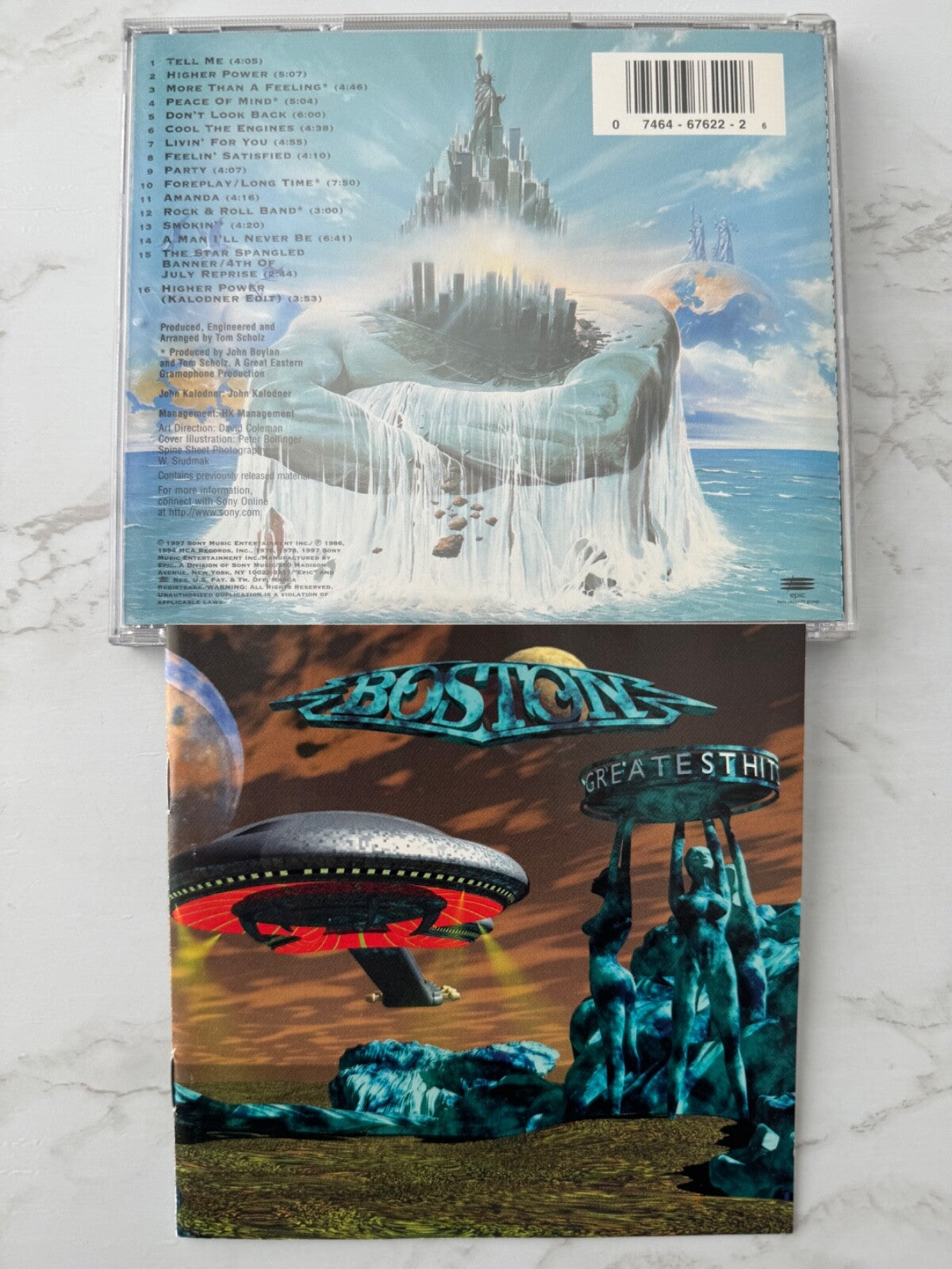 Boston – Greatest Hits (1997) [ORIGINAL USA PRESS]