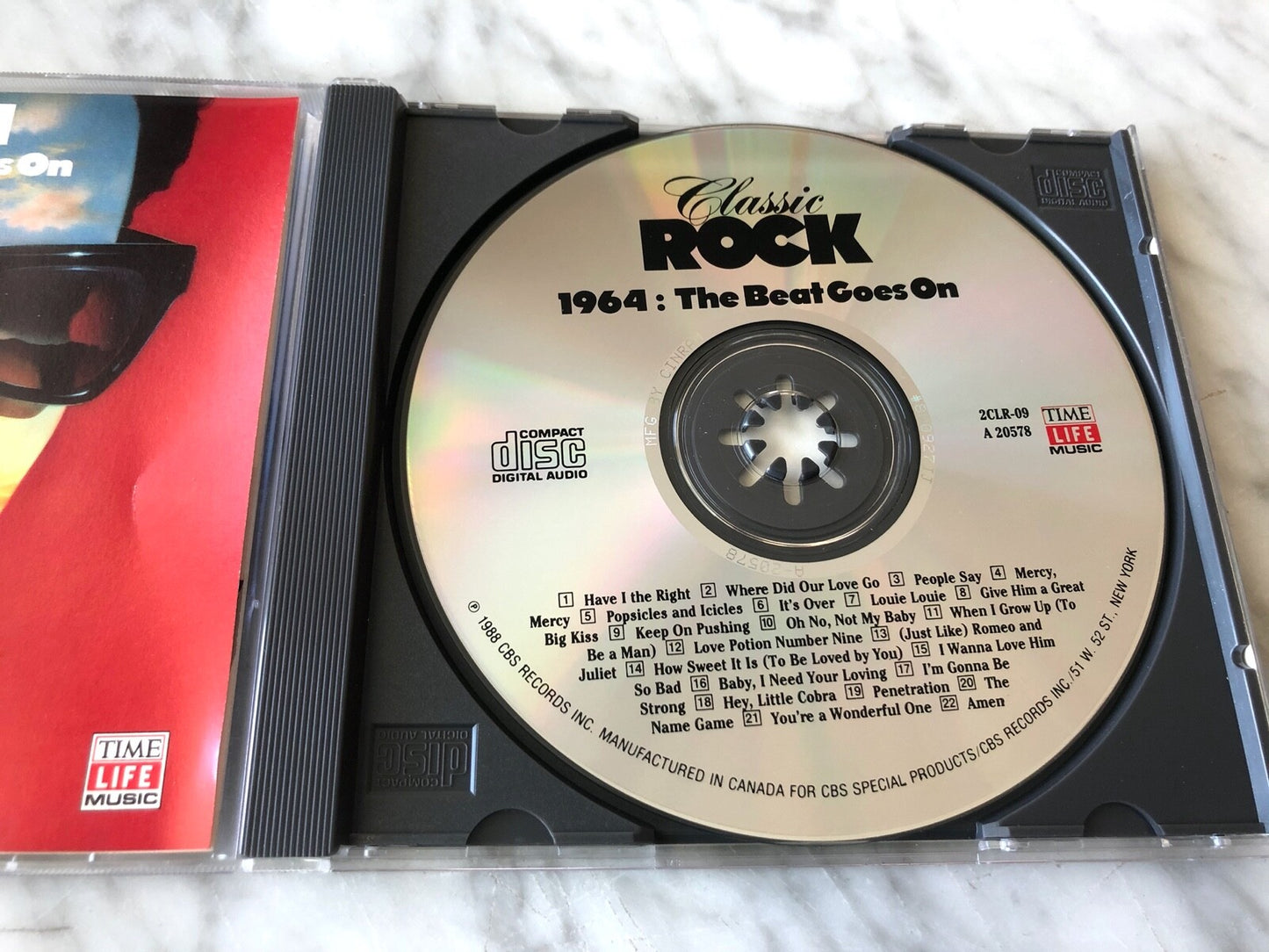 The searchers, Various – Time Life Music Classic Rock 1964: The Beat Goes On (1988)