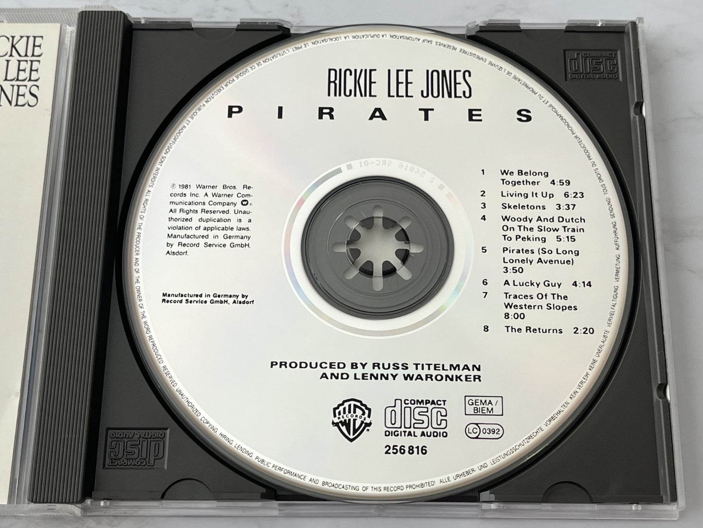 Rickie Lee Jones – Pirates (1988) [W GERMANY TARGET ERA]
