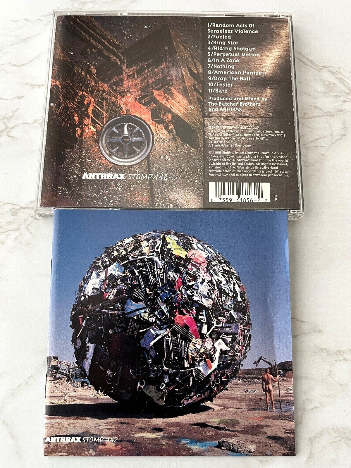 Anthrax – Stomp 442 (1995) [ORIGINAL USA PRESS]