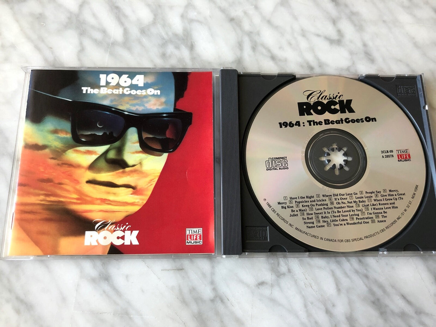 The searchers, Various – Time Life Music Classic Rock 1964: The Beat Goes On (1988)