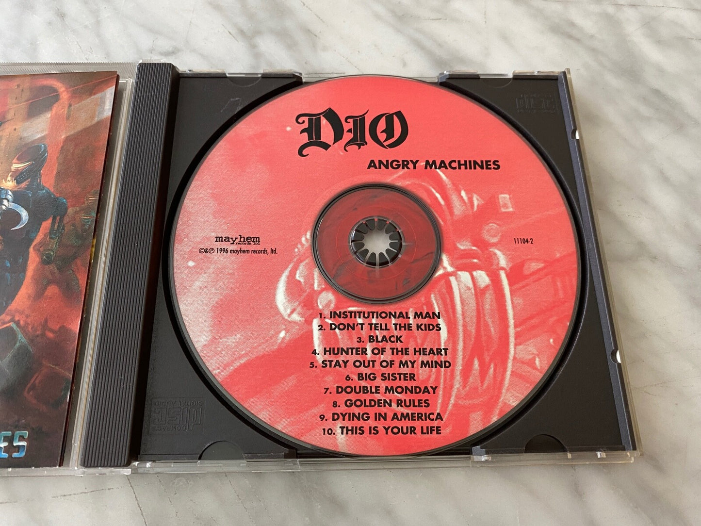 Dio – Angry Machines (1996) [ORIGINAL USA PRESS]