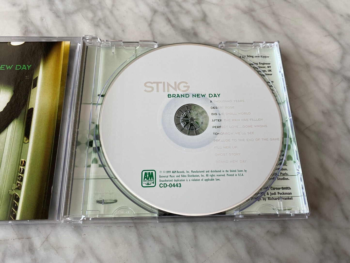 Sting – Brand New Day (1999) [ORIGINAL USA PRESS]