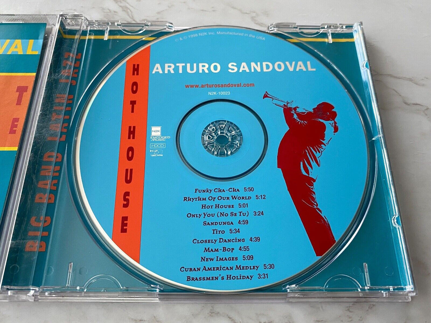 Arturo Sandoval – Hot House (1998) [ORIGINAL USA PRESS]