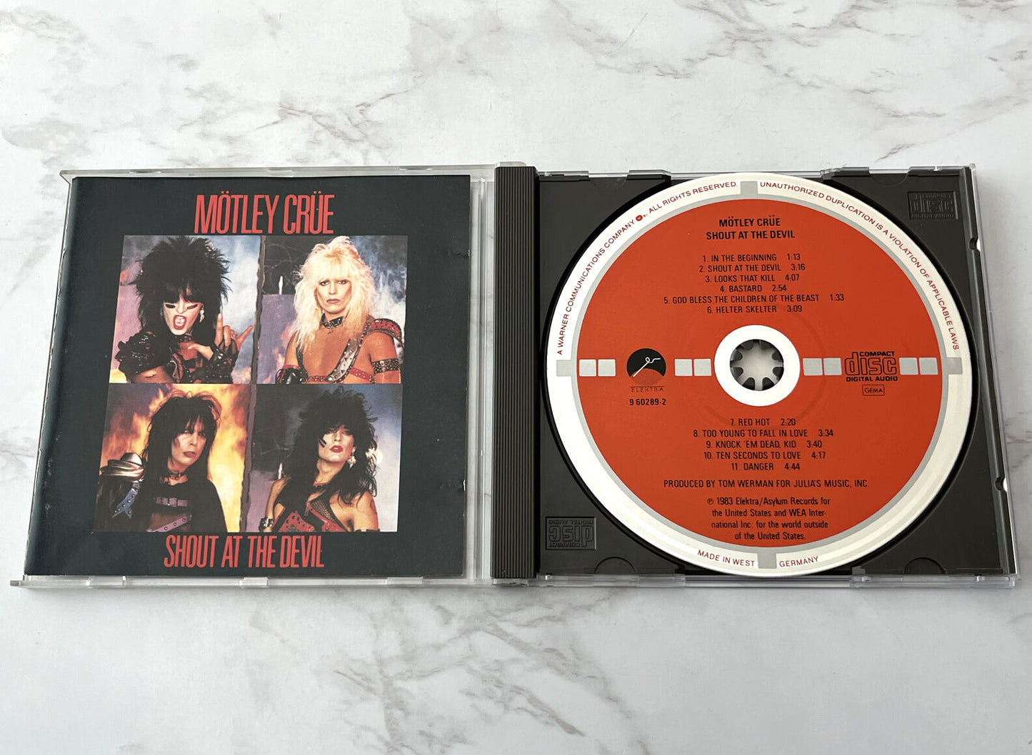 Motley Crue – Shout At The Devil [W GERMANY TARGET]