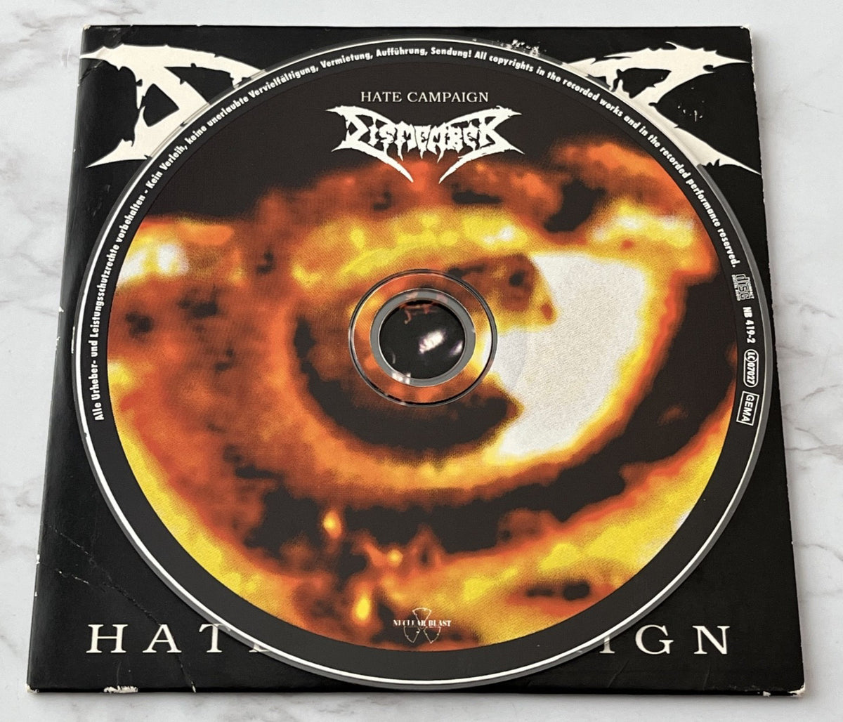 Dismember – Hate Campaign (Promo) (2000) [GERMAN PRESS]